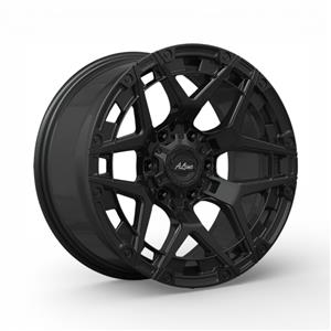 18″ A-Line Mega X 6/139 Satin Black Alloy Wheels