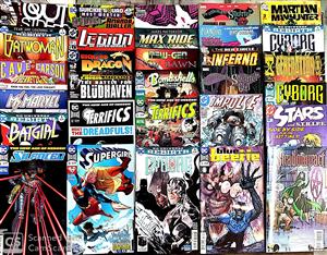 Cash paid for old superhero comics