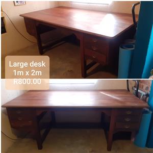 Very good condition. Large desk