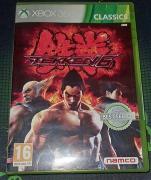 Xbox 360 Tekken 6 Game Used
