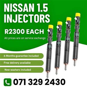 NISSAN MICRA 1.5 DIESEL INJECTORS FOR SALE WITH WARRANTY
