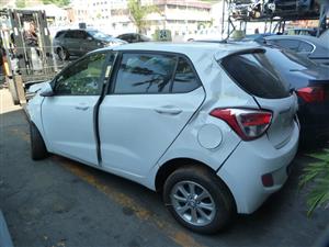 Hyundai Grand i10 1.2 Petrol Manual G4LA White - 2016 SPARESBOYZ STRIPPING