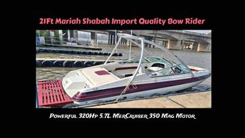 REDUCED TO SELL - MARIAH SHABAH Z212 BOW RIDER WITH 5.7L V8 320Hp MOTOR