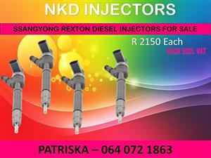 DIESEL INJECTORS NEW OR RECON FOR SSANGYONG REXTON FOR SALE