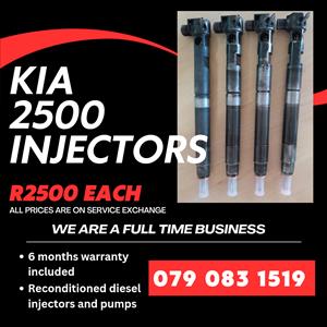 KIA 2500 DIESEL INJECTORS FOR SALE WITH WARRANTY 