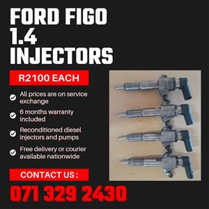 FORD FIGO 1.4 INJECTORS FOR SALE WITH WARRANTY 