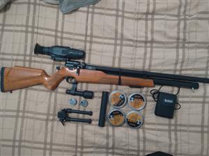 Nova Vista M900 pcp Rifle with Sight Mark HD 2x16x28 Day/Night Digital scope