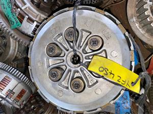 Yamaha YFZ 450 clutch. Meyerton bike scrapyard new and secondhand spares.