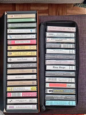 Original and copied various music Casette tapes
