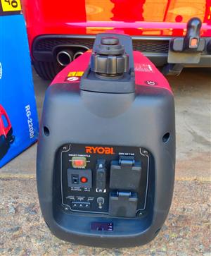 Ryobi Silent Inverter Portable Generator. 