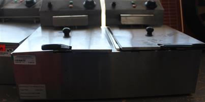 IDEAL SIDE BY SIDE DOUBLE DEEP FRYER S065314B