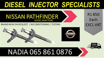 NISSAN PATHFINDER DIESEL INJECTORS FOR SALE OR TO RECON