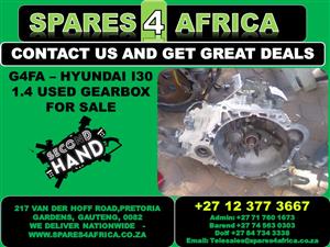Hyundai I30 1.4 G4FA used gearbox for sale 