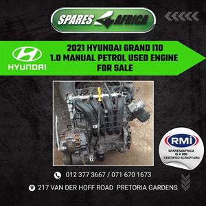 2021 HYUNDAI GRAND i10 1.0 MANUAL PETROL ENGINE (USED) – FOR SALE