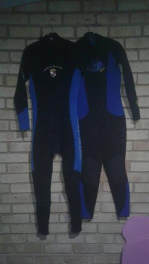 Wet suit body glove