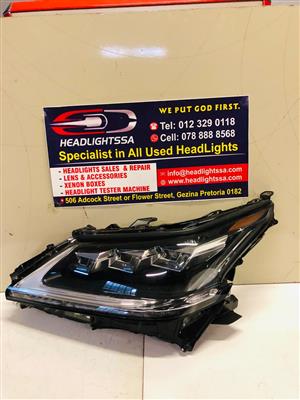 Lexus RX450 left side LED xenon headlight (2016)