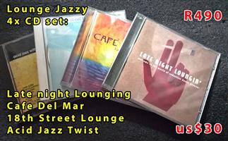 Lounge Jazzy 4x CD Set - Music 90's