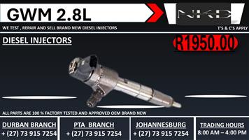 GWM 2.8L Diesel Injectors 