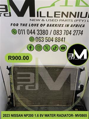 Nissan NP200 Water Radiator-MV0865