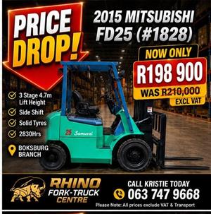 (#1828) Mitsubishi FD25 DIESEL 