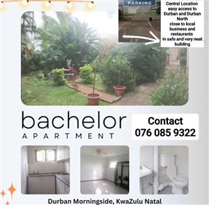 SAFE AND NEAT BATCHELOR FLAT MORNINGSIDE FOR SINGLE PERSON VERY CONFORTABLE