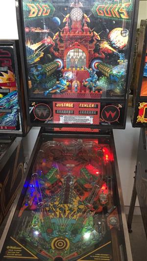 Big Guns Williams pinball machine available for sale 