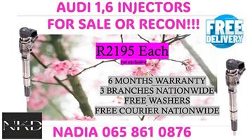 1.6 AUDI DIESEL INJECTORS FOR SALE BY NKD