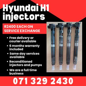 HYUNDAI H1 INJECTORS FOR SALE WITH WARRANTY INCLUDED 