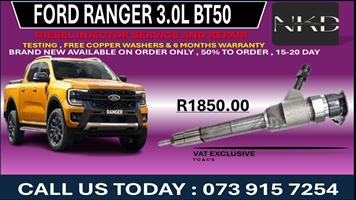 Ford Ranger 3.0L BT50 Diesel Fuel Injectors 