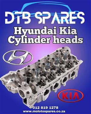 Cyclinder heads for Kia and Hyundai