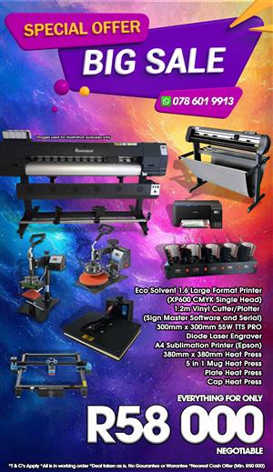 Large Format Printer and Equipment for Sale