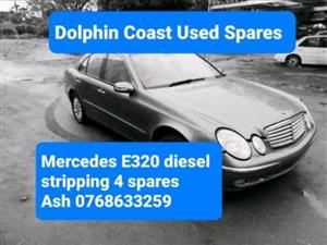 Mercedes E320 CDI stripping for spares