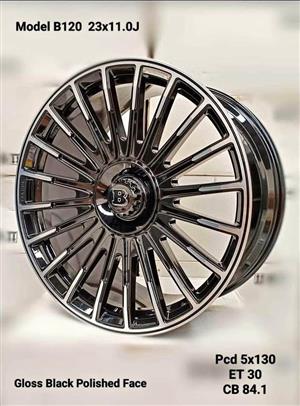 Fully forged brabus 23” rims for G wagon