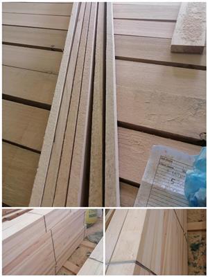 Saligna planks A GRADE wet off Saw