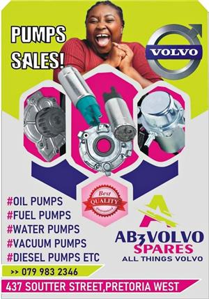 VOLVO PUMPS OF ALL MAKES S40, S60, S80, V70, XC70 , XC90 Etc AVAILABLE FOR SALE! (DELIVERY COUNTRY)