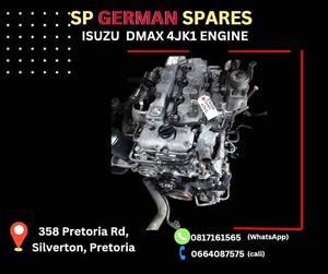 ISUZU DMAX 4JK1 ENGINE FOR SALE