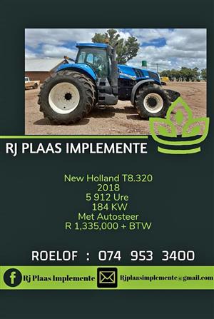 New Holland T8.320