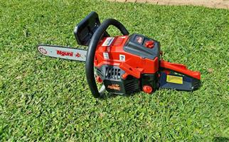 Nguni 62cc chainsaw.  GARDEN MARKET PLACE.  1 Gardens Road, HILLCREST.