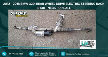 BMW F30 steering rack for sale used short neck electrical 