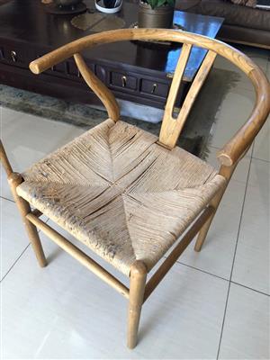 Used, Wishbone chair aka Shanghai chair – set of 2 for sale  Cape Town - Northern Suburbs