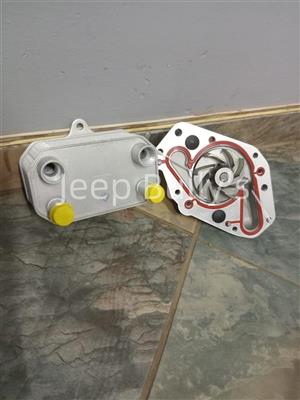 Brand New Oil Cooler & Water Pump For Dodge Journey 2.7 