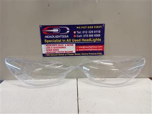 Kia Rio (sedan) left and right side headlight replacement lens 