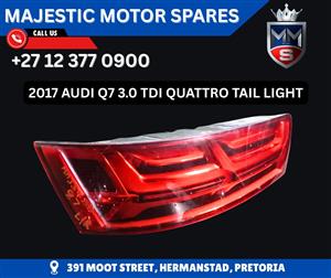 2017 Audi Q7 3.0 TDI Quattro Tail light for Sale