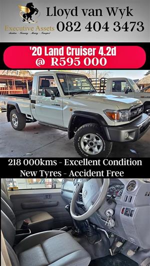 4.2D Land Cruiser Single Cab 2020 Model