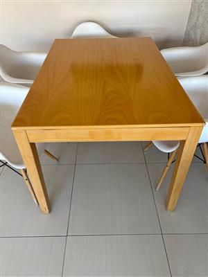 Wooden table  Collect in Seapoint ASAP. Size