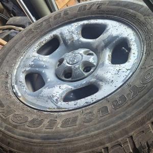 Jeep cherokee KJ steel rims