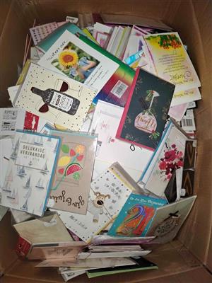 Bulk gift wrapping paper & cards for all occasions (unsold stock)