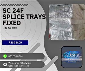 SC 24F SPLICE TRAYS FIXED