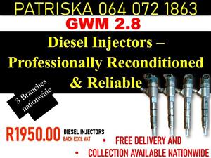 RESTORE POWER.REPLACE YOUR DIESEL INJECTORS FOR GWM 2.8 FOR SALE