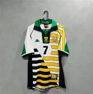 1998 Bafana Bafana Home Football Jersey For Sale